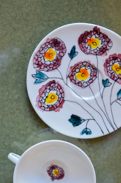 Midnight flowers Coffee cup - Marni