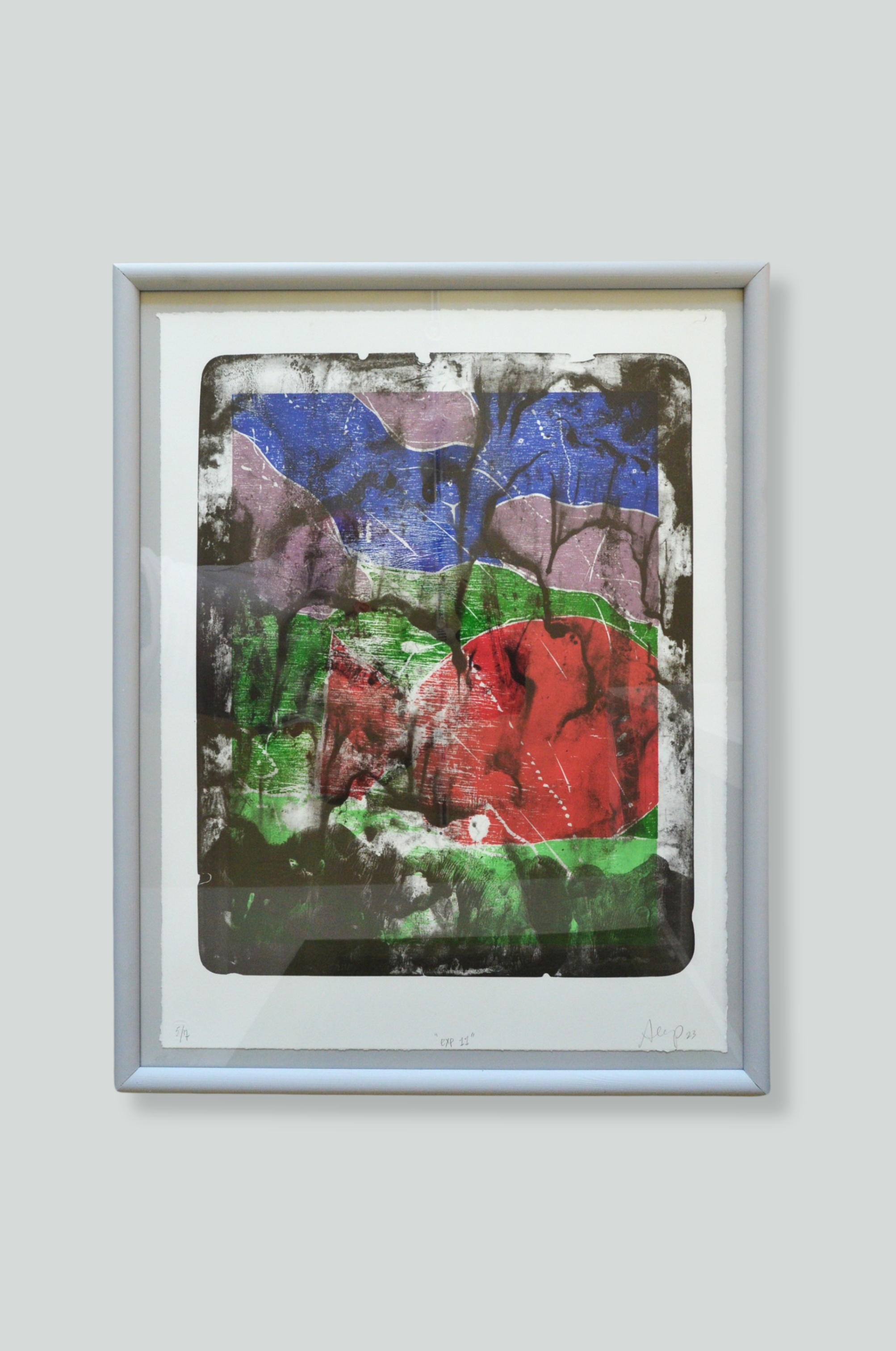 Anton Peitersen - Lithographic print - EXP 32
