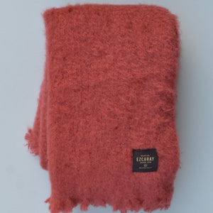 Mantas Ezcaray Mohair Rug - Pink