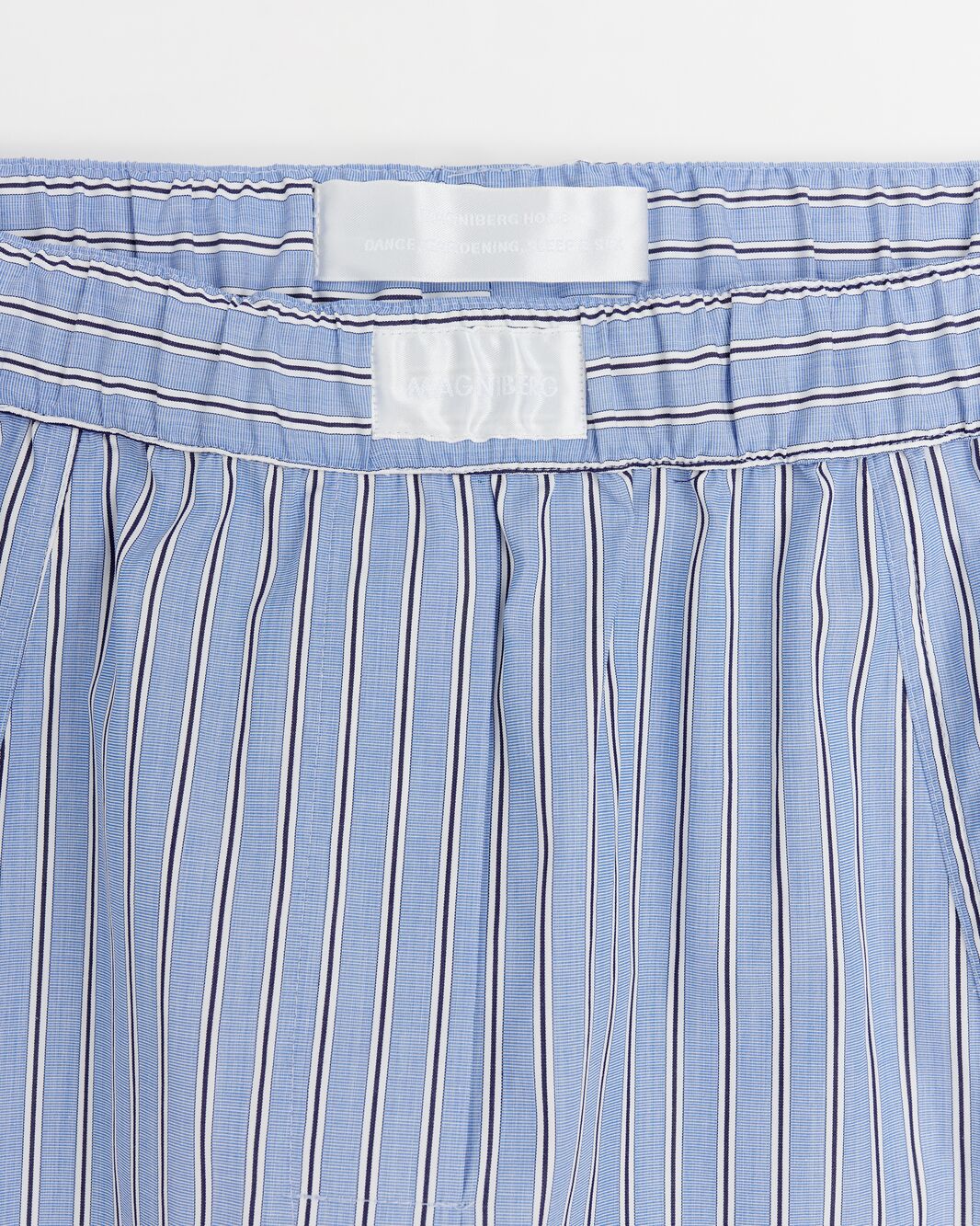 Magniberg - Sugar Shorts - Fine Blue Stripe