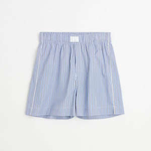 Magniberg - Sugar Shorts - Fine Blue Stripe