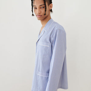 Magniberg - Sugar Shirt - Fine Blue Stripe