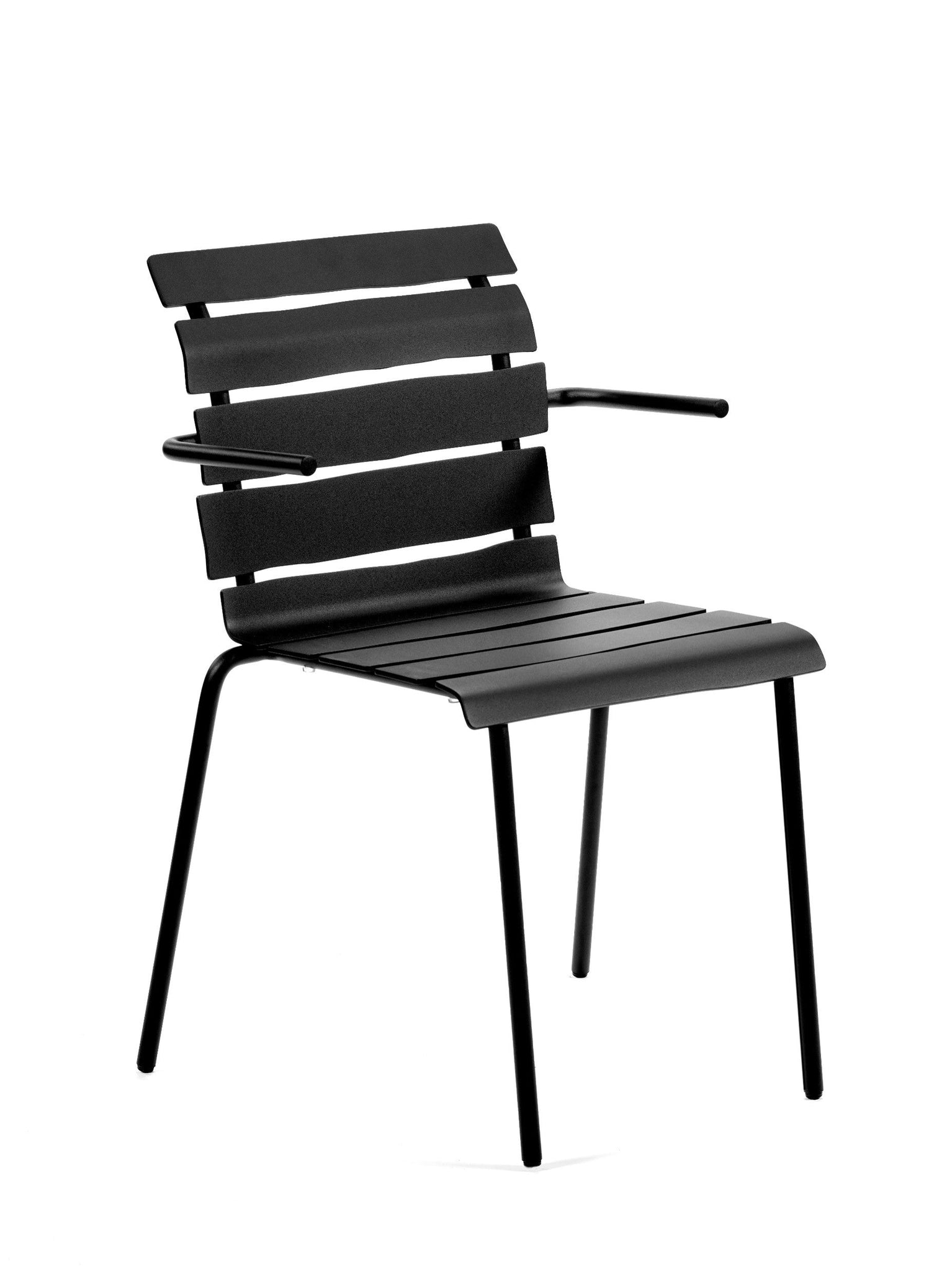 Maarten Baas - Aligned outdoor chair w. armrests - Valerie Objects