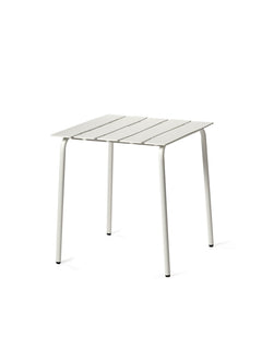 Maarten Baas - Aligned outdoor dining table - White - Valerie Objects - UDSTILLINGSMODEL