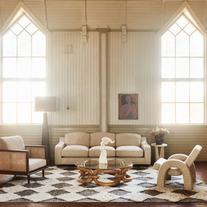 Chess Rya Rug - Grey - Dusty Deco