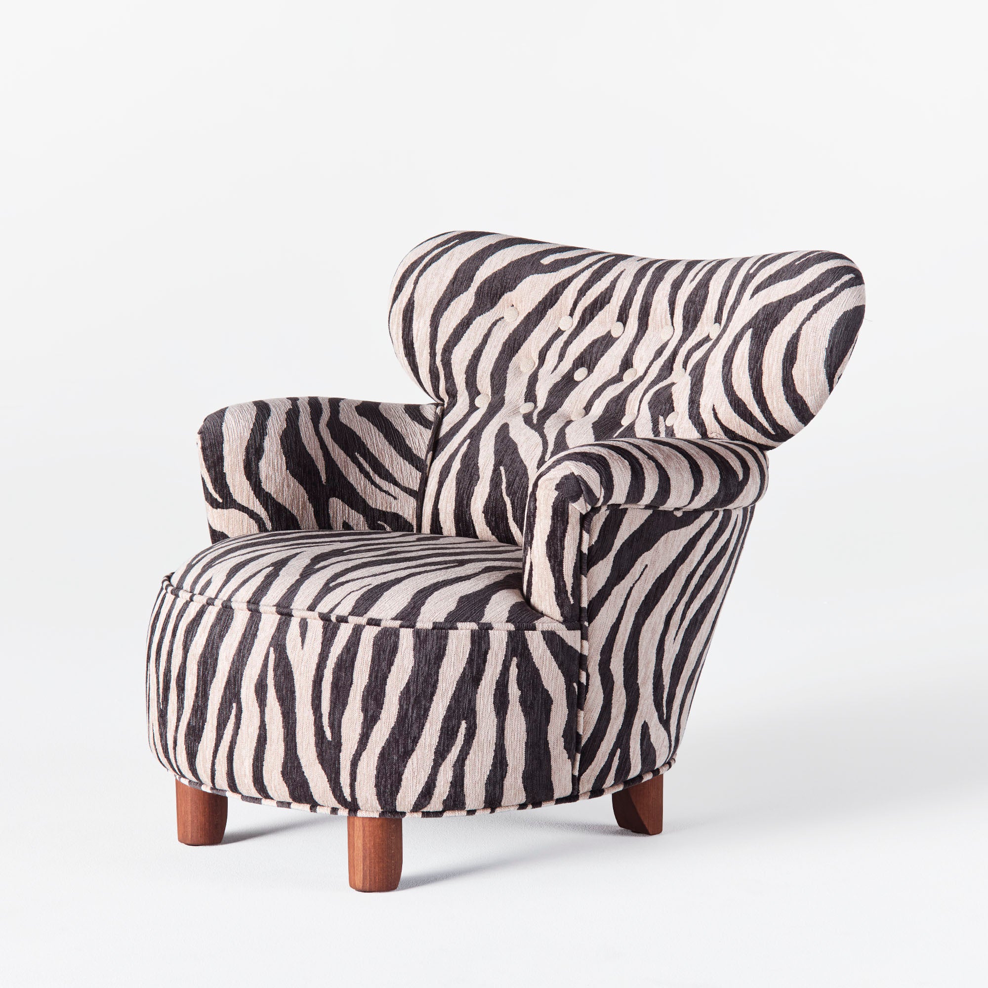 Elias Armchair - Zebra - Dusty Deco