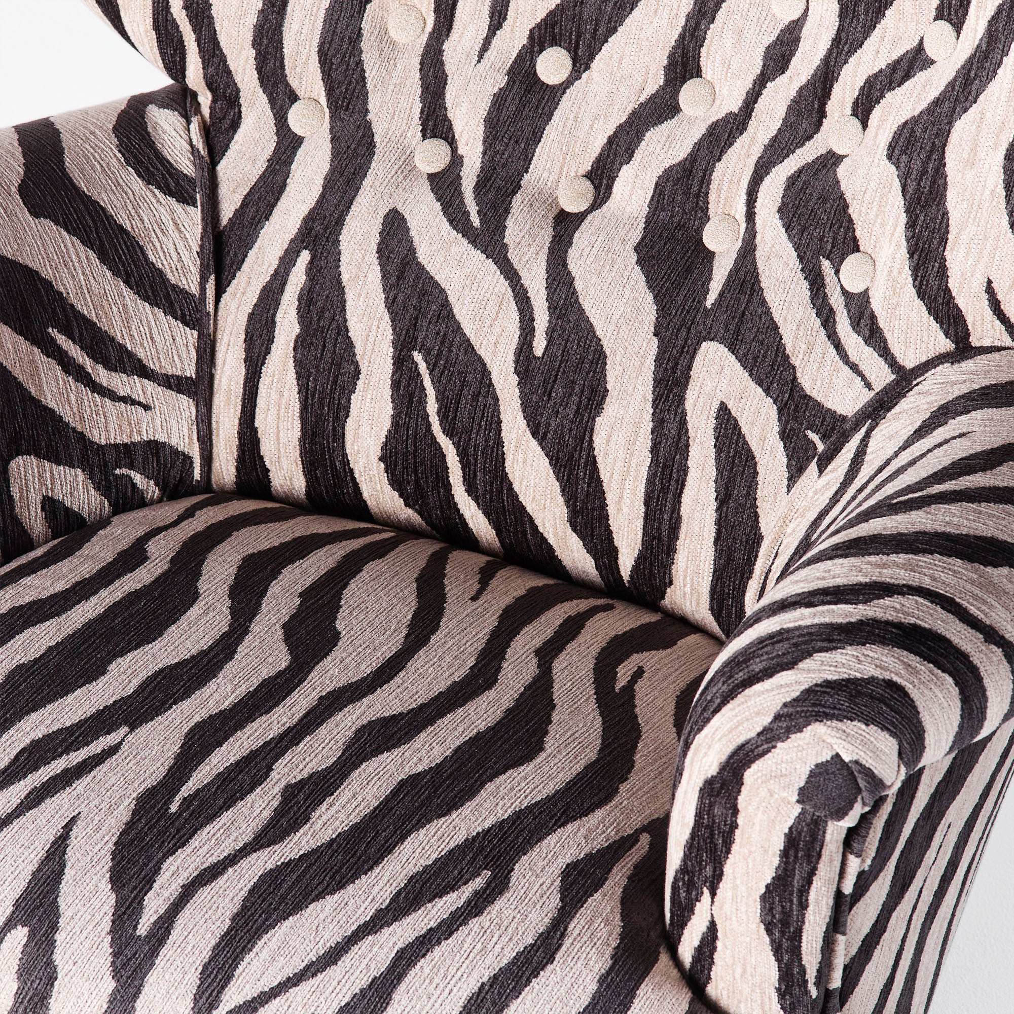 Elias Armchair - Zebra - Dusty Deco