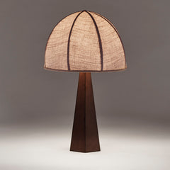 Hexagon Table Lamp - Dusty Deco