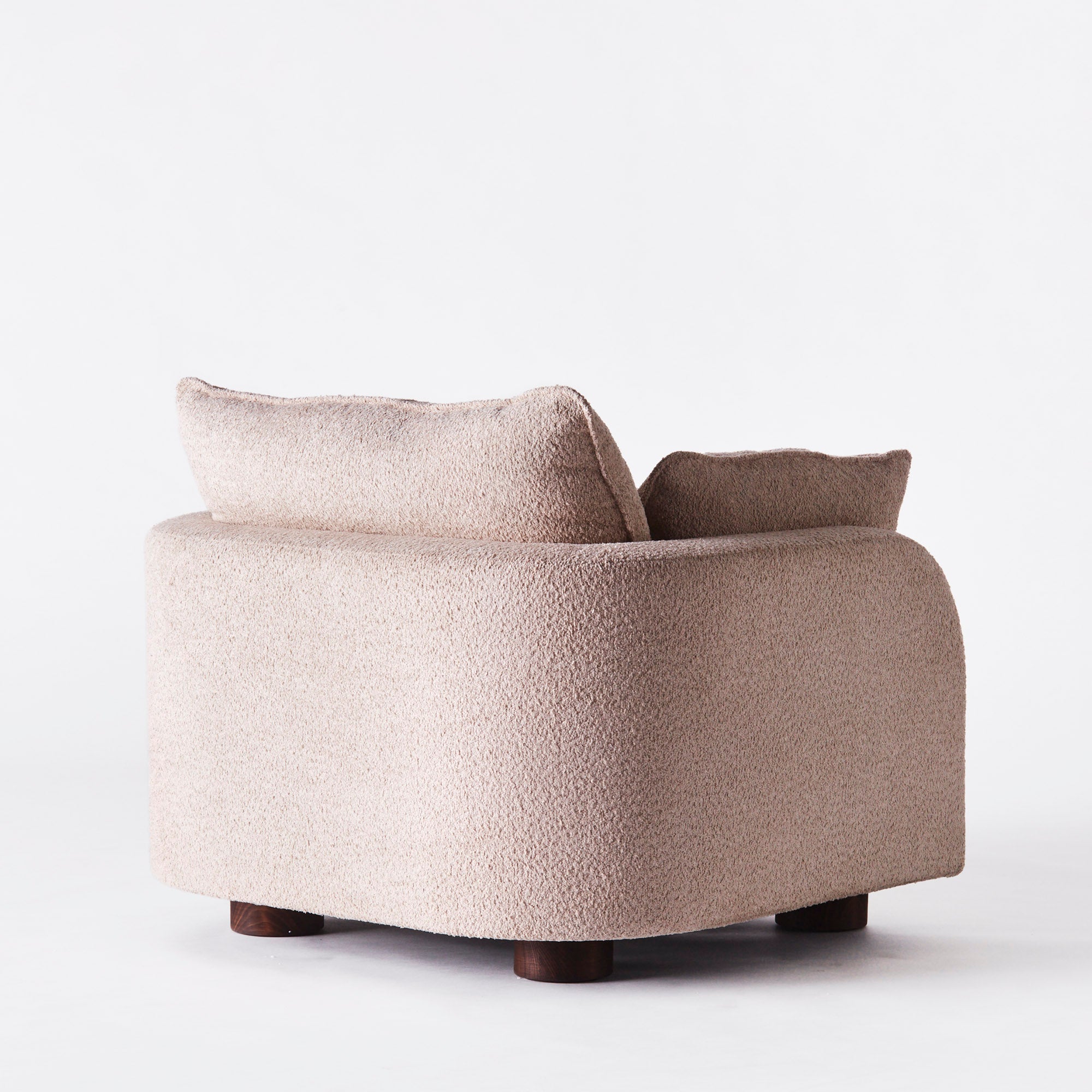 Miles Armchair - Boucle Beiget - Dusty Deco