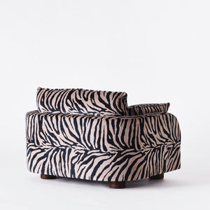 Miles Loveseat - Zebra - Dusty Deco