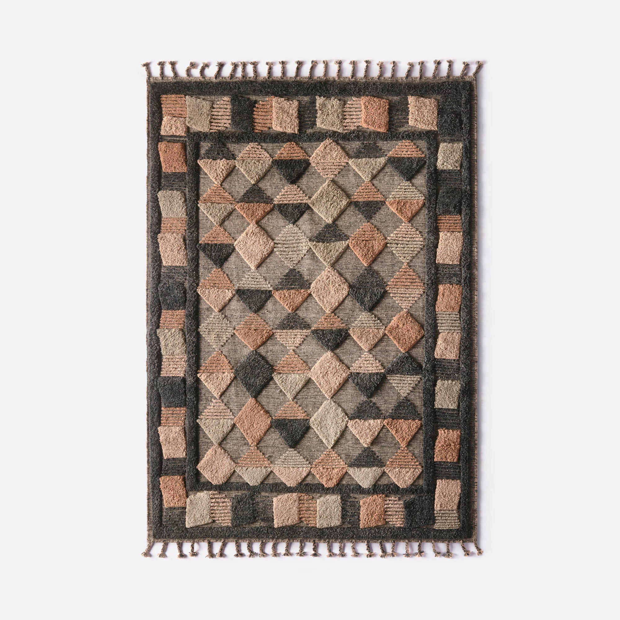 Lisboa Rug - Multi Grey - Dusty Deco