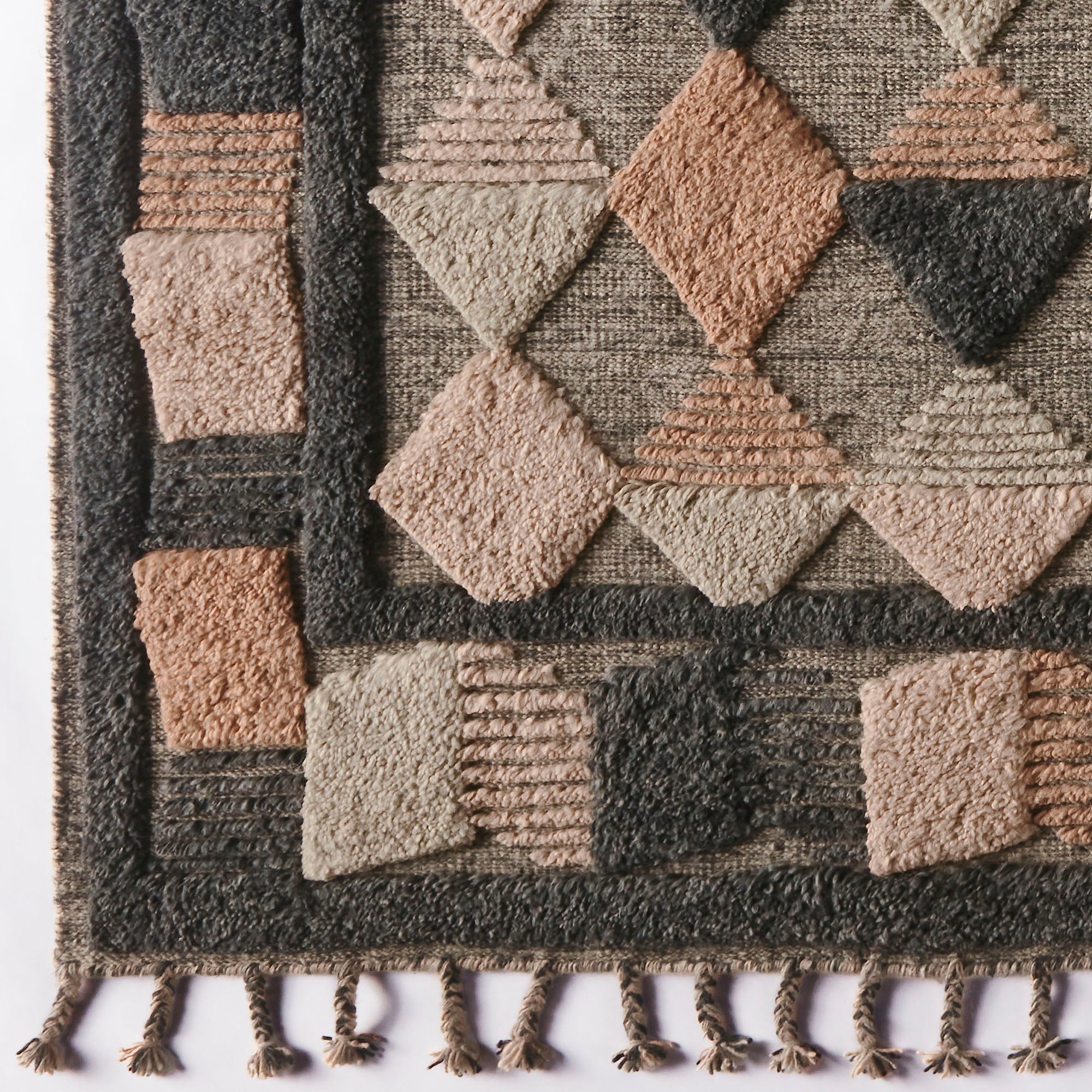 Lisboa Rug - Multi Grey - Dusty Deco