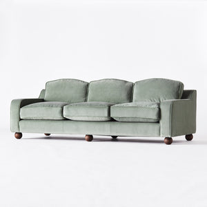 Lola Sofa - Velvet Green - Dusty Deco