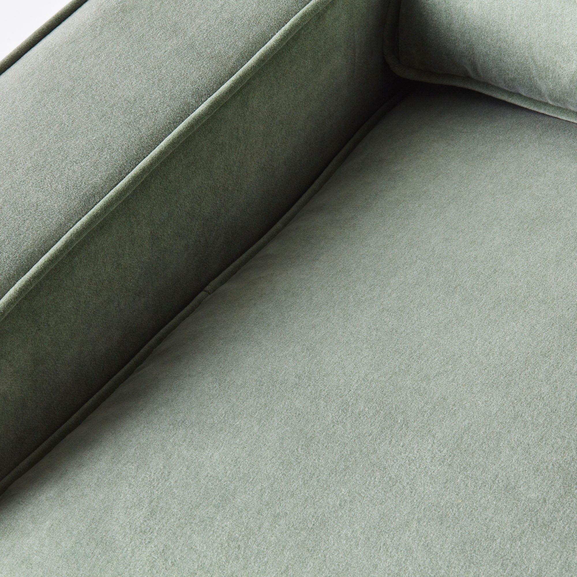 Lola Sofa - Velvet Green - Dusty Deco