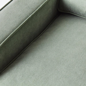 Lola Sofa - Velvet Green - Dusty Deco