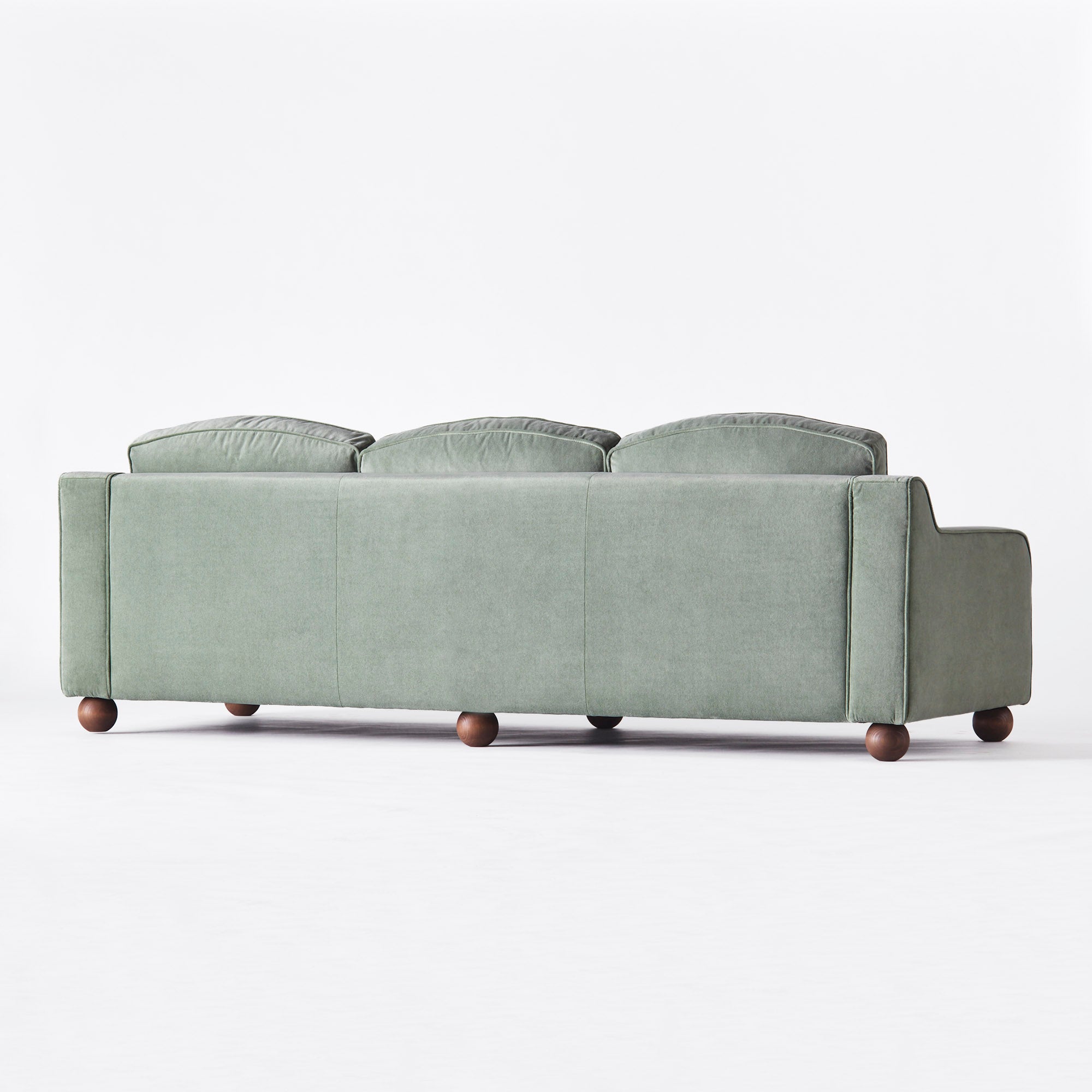 Lola Sofa - Velvet Green - Dusty Deco
