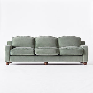 Lola Sofa - Velvet Green - Dusty Deco
