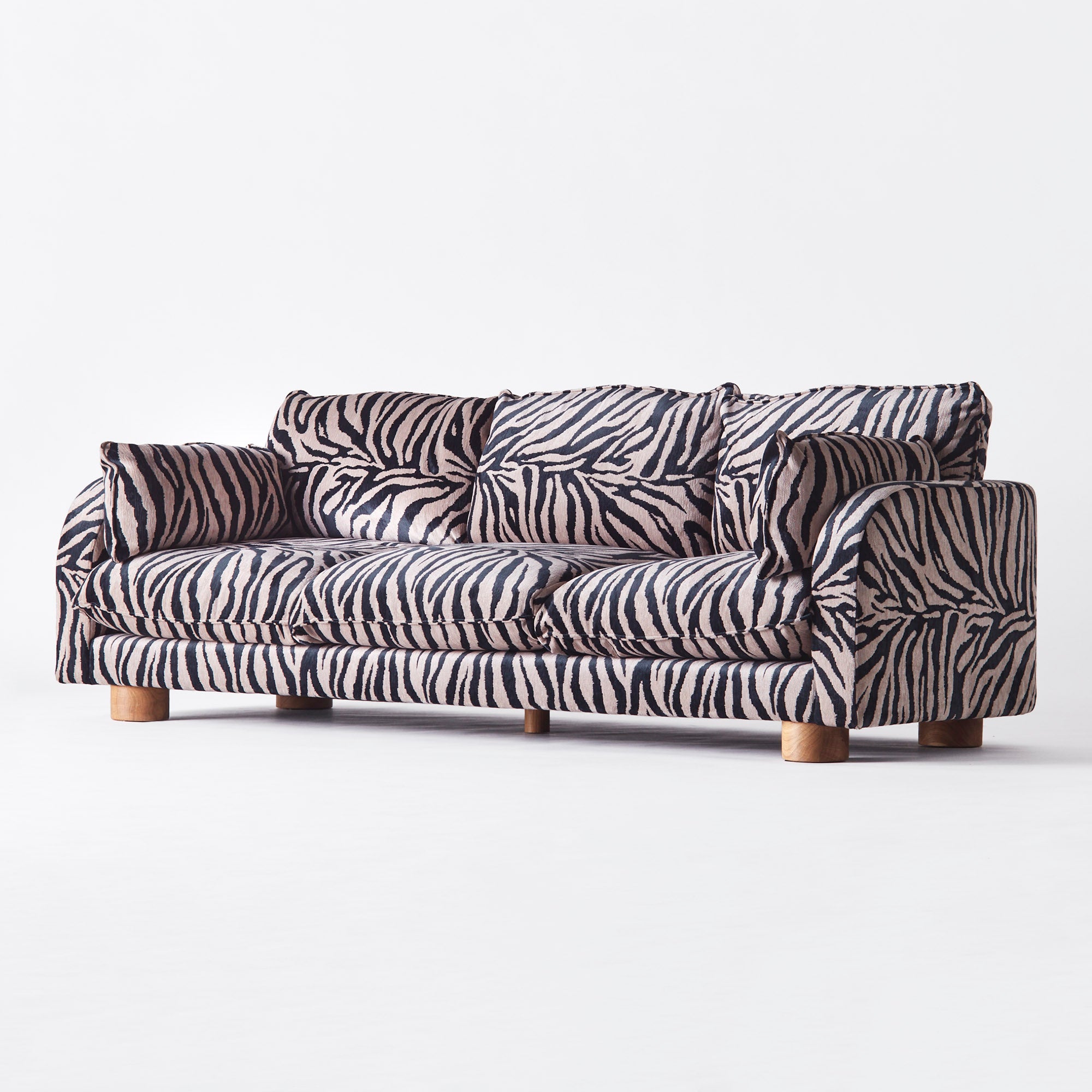 Miles Sofa - Zebra - Dusty Deco