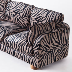 Miles Sofa - Zebra - Dusty Deco