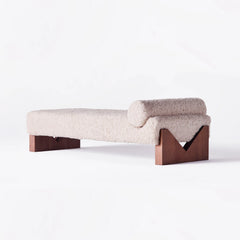 V Daybed - Sheepskin - Dusty Deco