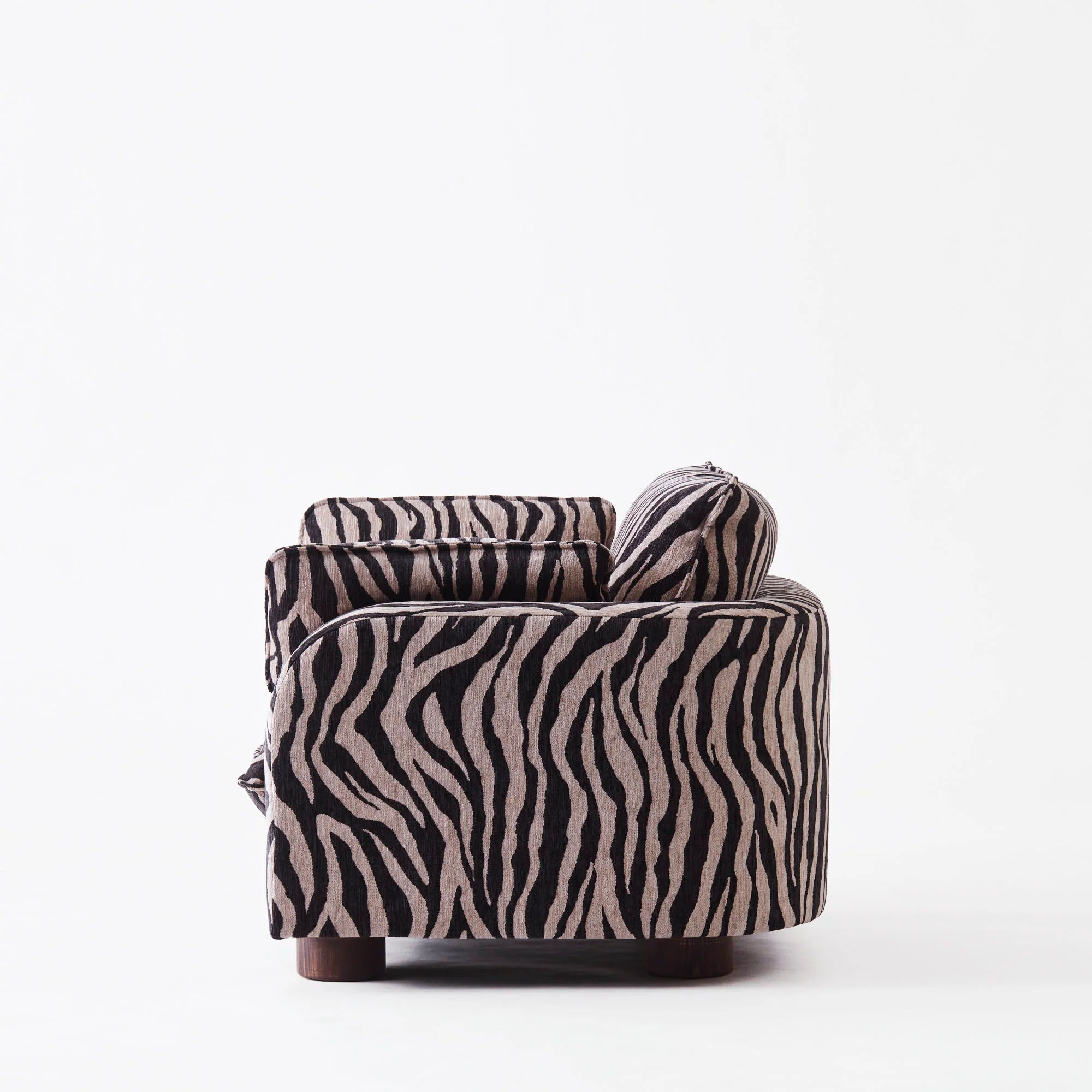 Miles Armchair - Zebra - Dusty Deco