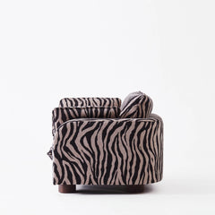 Miles Armchair - Zebra - Dusty Deco