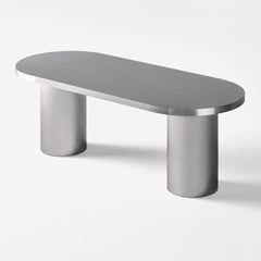 Cufflink Dining Table - Oval - Dusty Deco