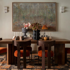 French Dining Table - Walnut - Dusty Deco