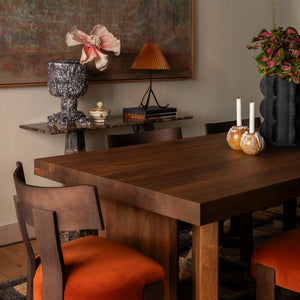 French Dining Table - Walnut - Dusty Deco