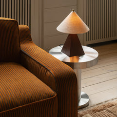 Pyramid Table Lamp Small  - Dusty Deco