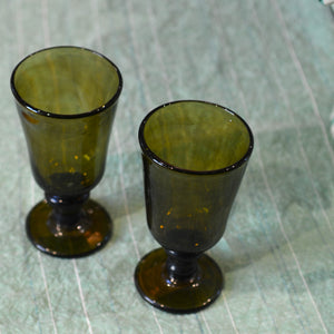 Wine glass - France - Olive