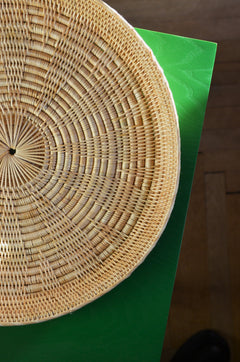 Rund bakke - Rattan