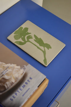File Under Pop - Lava Stone Board - Green Medium - Sarah Becker