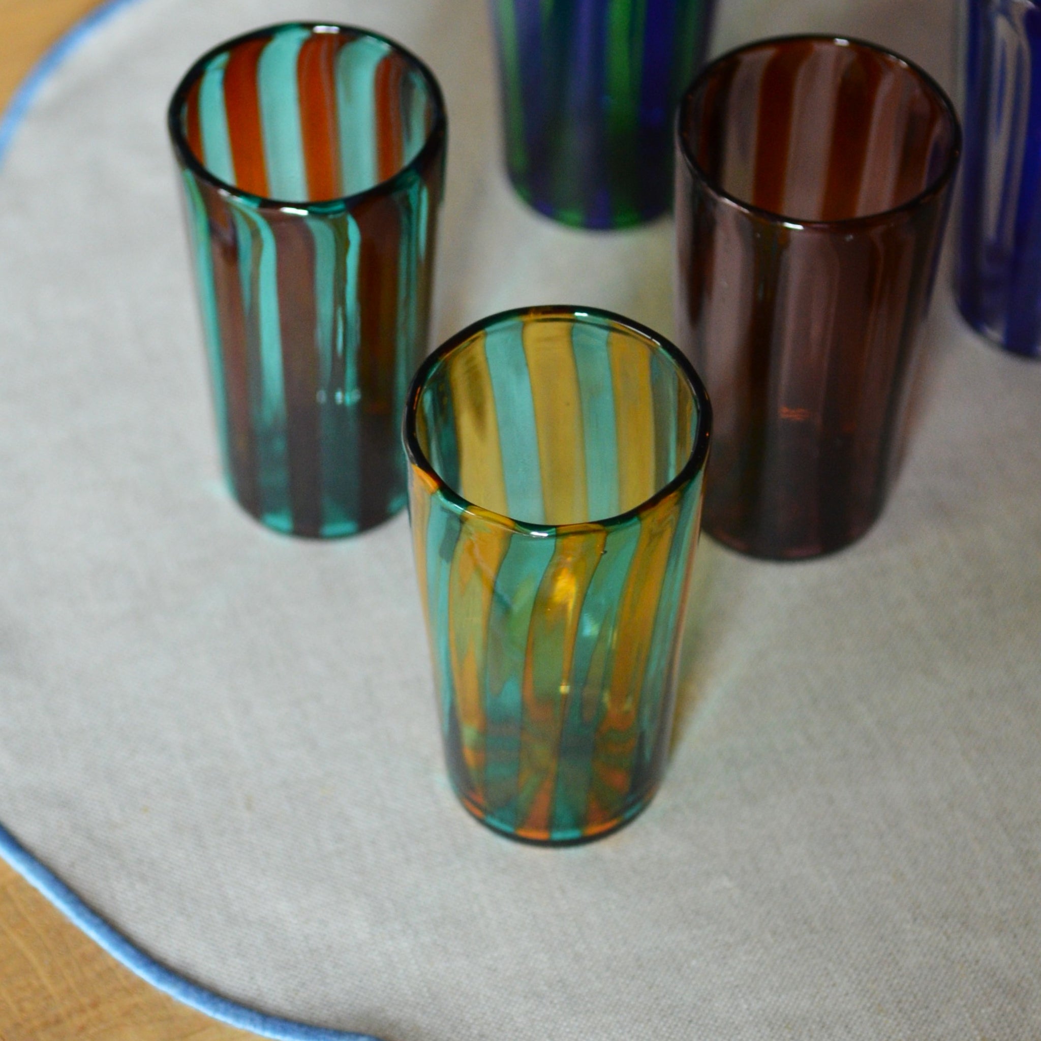 Akua Objects - Augusta - Glas - Multicolor - Set af seks