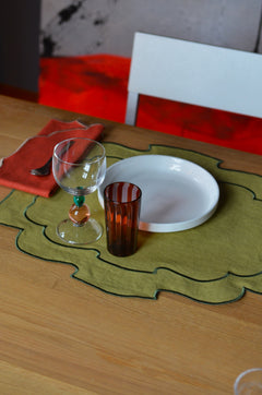 Chiarastella Cattana - Napkin - Greta - Garda Blue