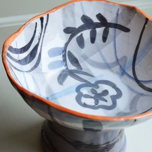 Håndlavet stor skål 6 - Unika keramik