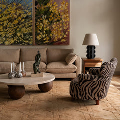 Miles Sofa - Boucle Beig - Dusty Deco