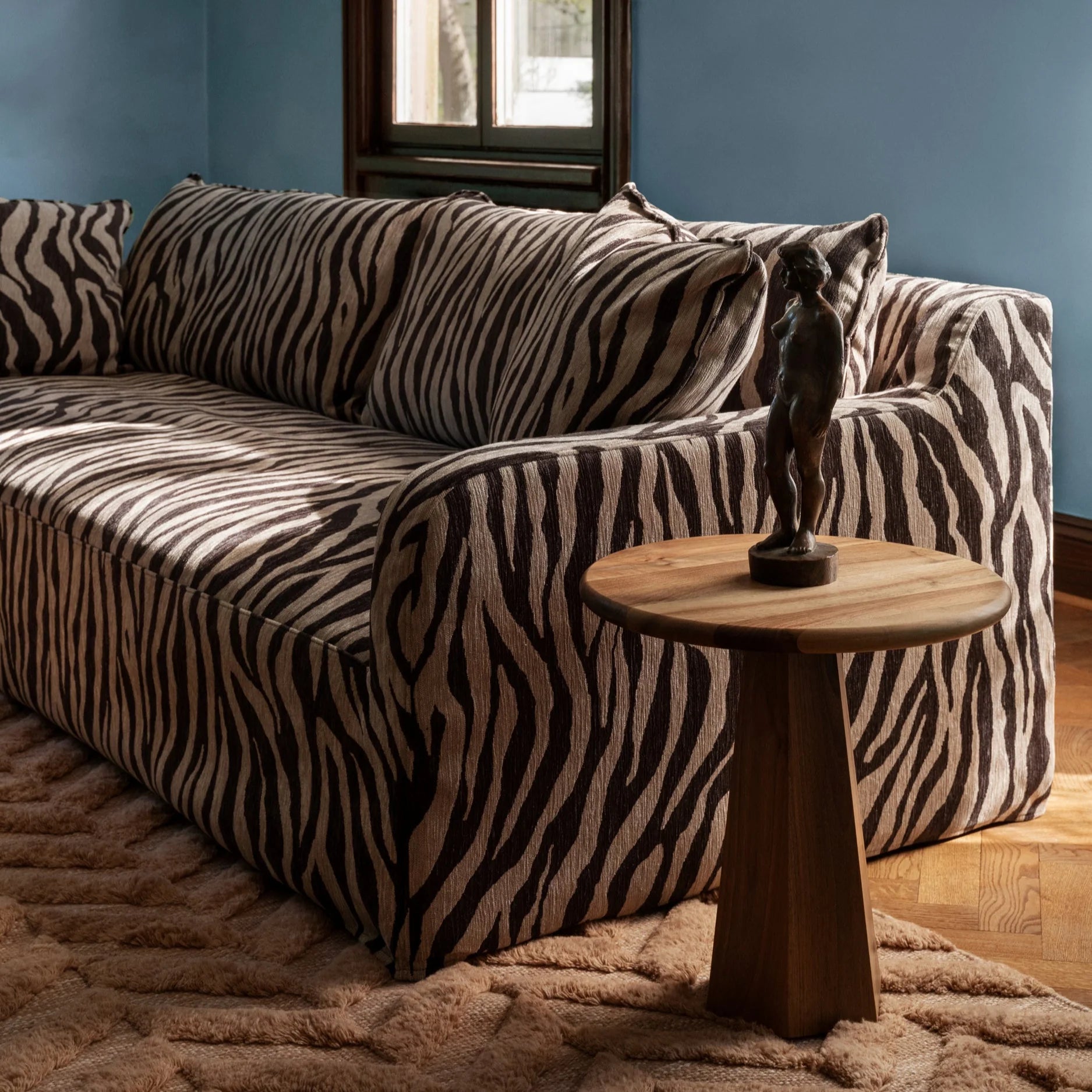 Dolores Sofa - Zebra - Dusty Deco