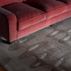 Lola Sofa - Velvet Vintage Pink - Dusty Deco