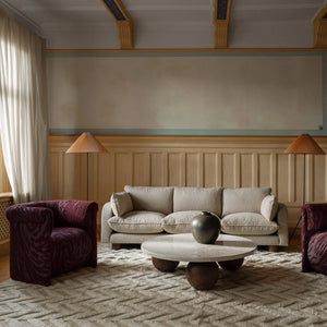 Miles Sofa - Boucle Beig - Dusty Deco