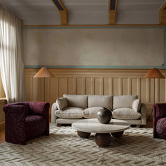 Miles Sofa - Boucle Beig - Dusty Deco