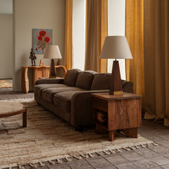 Lola Sofa - Striped - Dusty Deco
