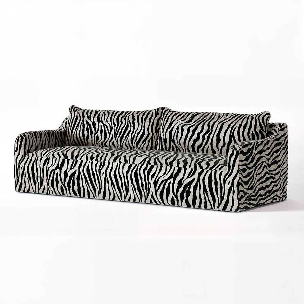 Dolores Sofa - Zebra - Dusty Deco