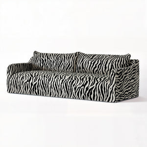Dolores Sofa - Zebra - Dusty Deco