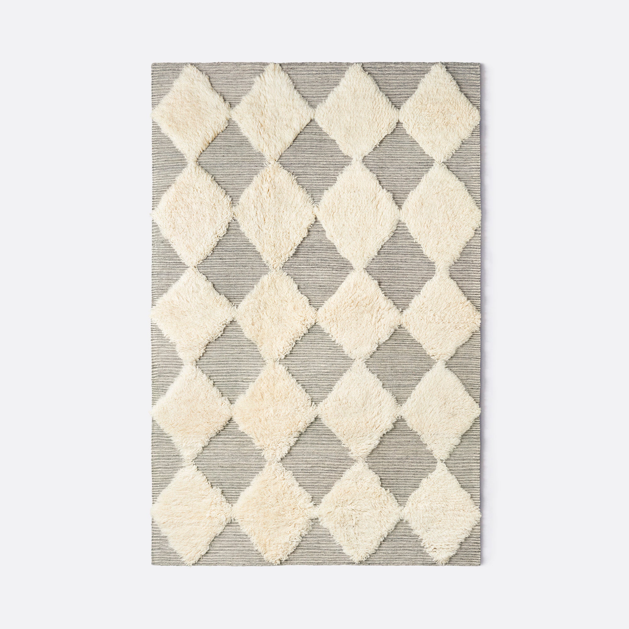 Chess Rya Rug - Grey - Dusty Deco