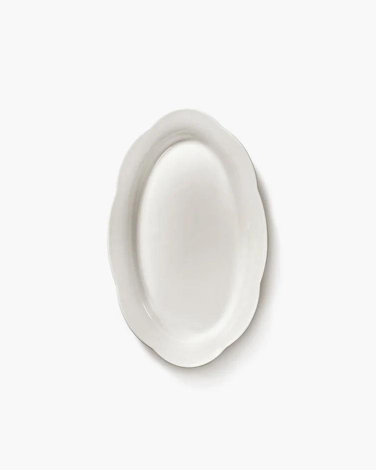 Silhouette - Oval fad høj - 24,5 cm - Serax