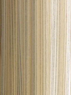 Tekstil -  'Pinstripe Black Swan' - Merinould - File Under Pop