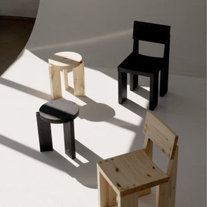 Vaarnii - 001 Dining Chair - Black