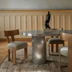Cufflink Dining Table - Oval - Dusty Deco