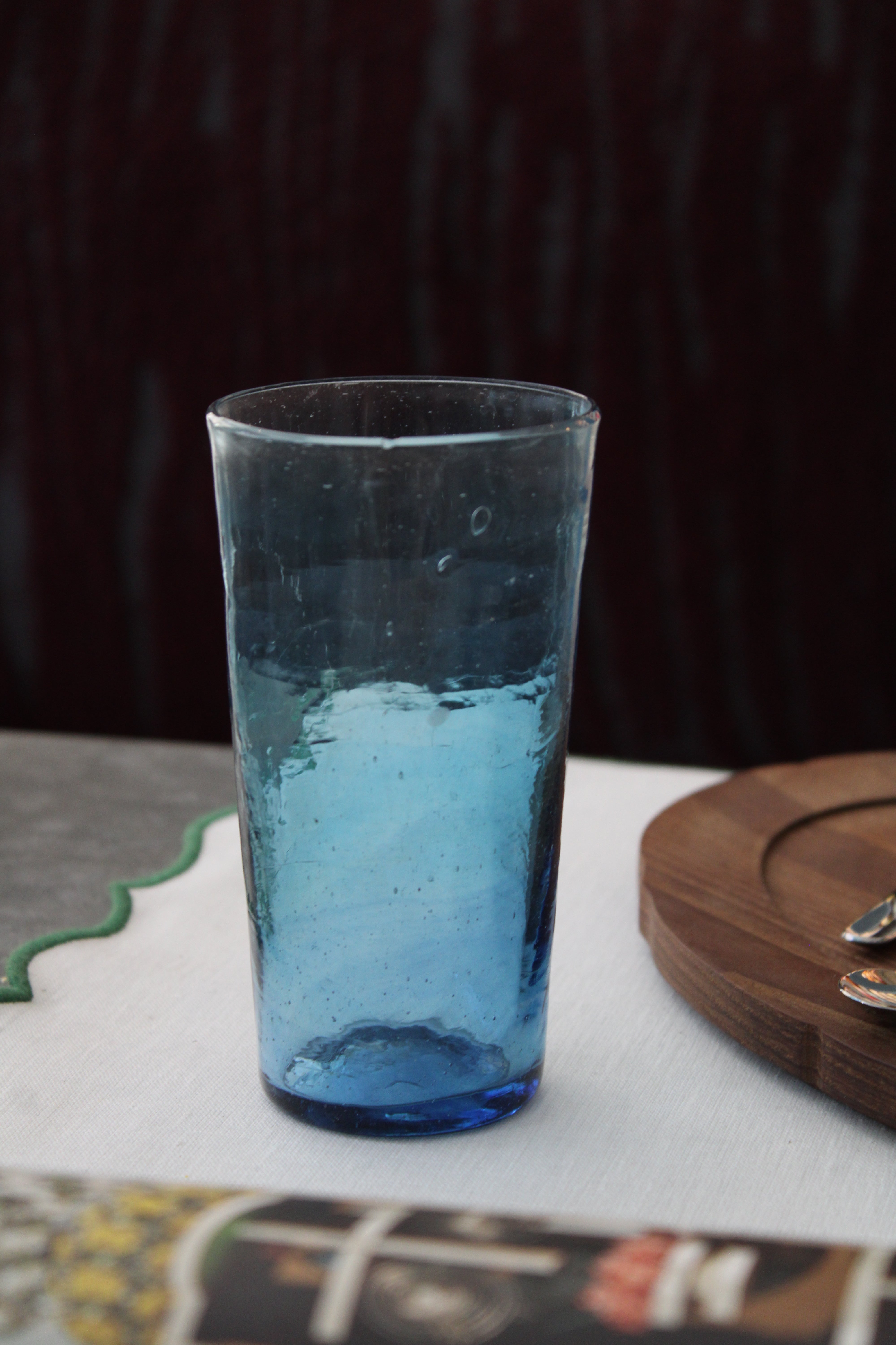 Vandglas høj - Frankrig - Turkis